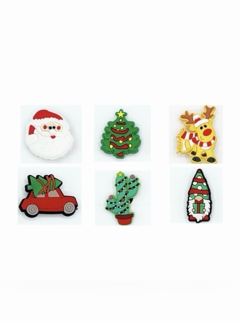 Christmas Santa Tree Reindeer Shoe Charms For Shoes